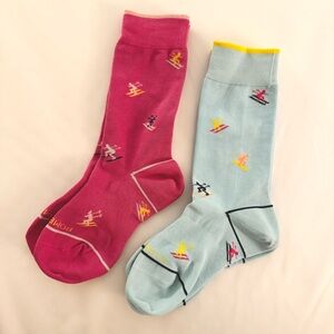 Bombas Youth Lightweight Chalet Calf Socks, 2 pack